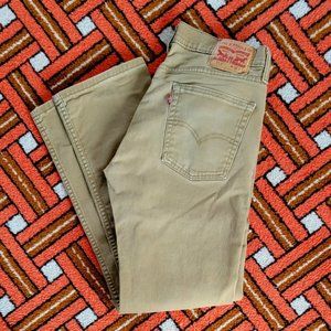 Levi's 513 Brown Jeans